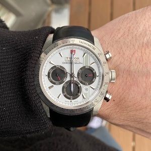 SOLD!! Tudor Fastrider (42000-WSBKLS) “Panda Dial”